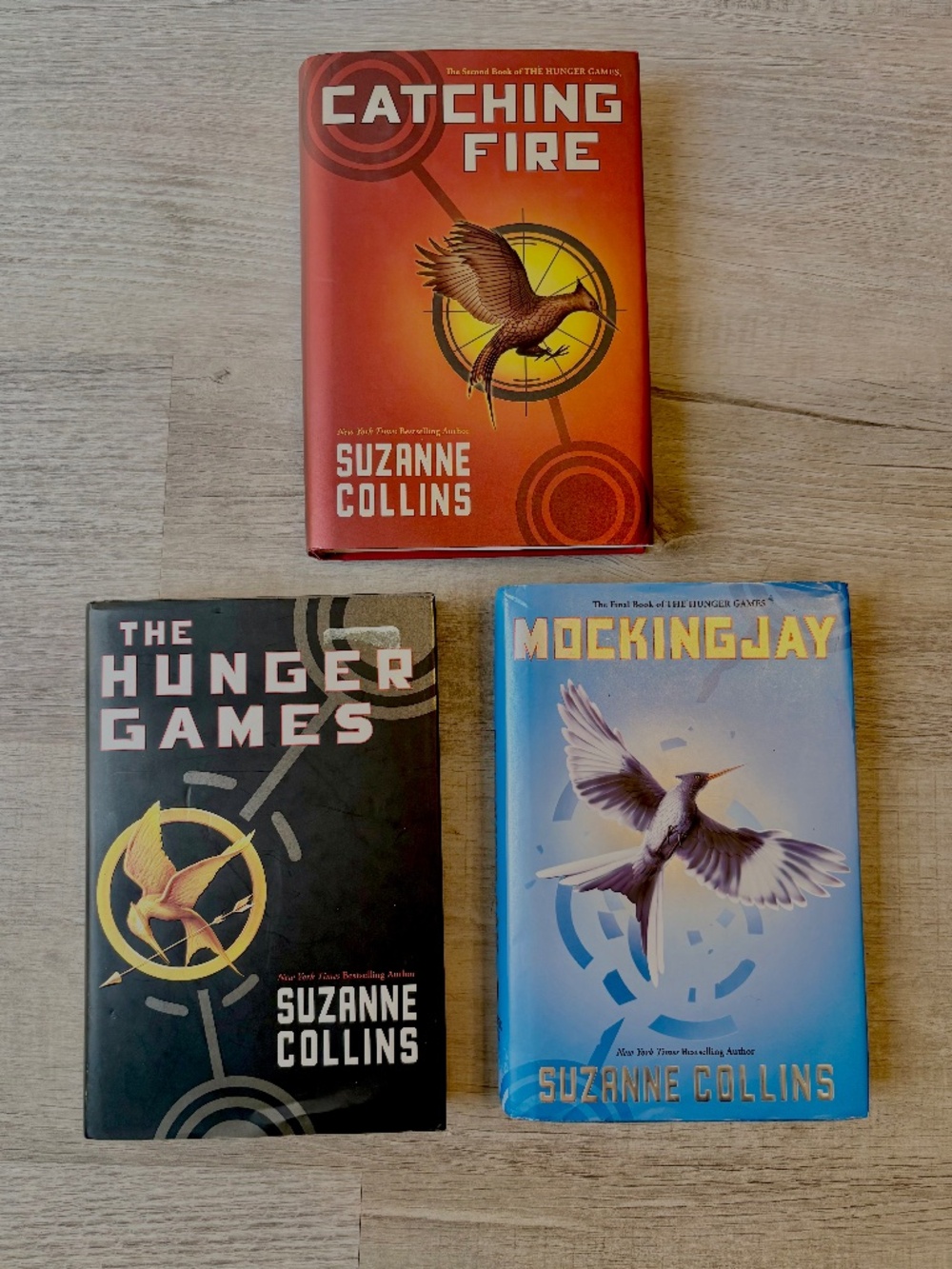 The Hunger Games Trilogy Book Set Hardcover Catching Fire Mockingjay Set of 3